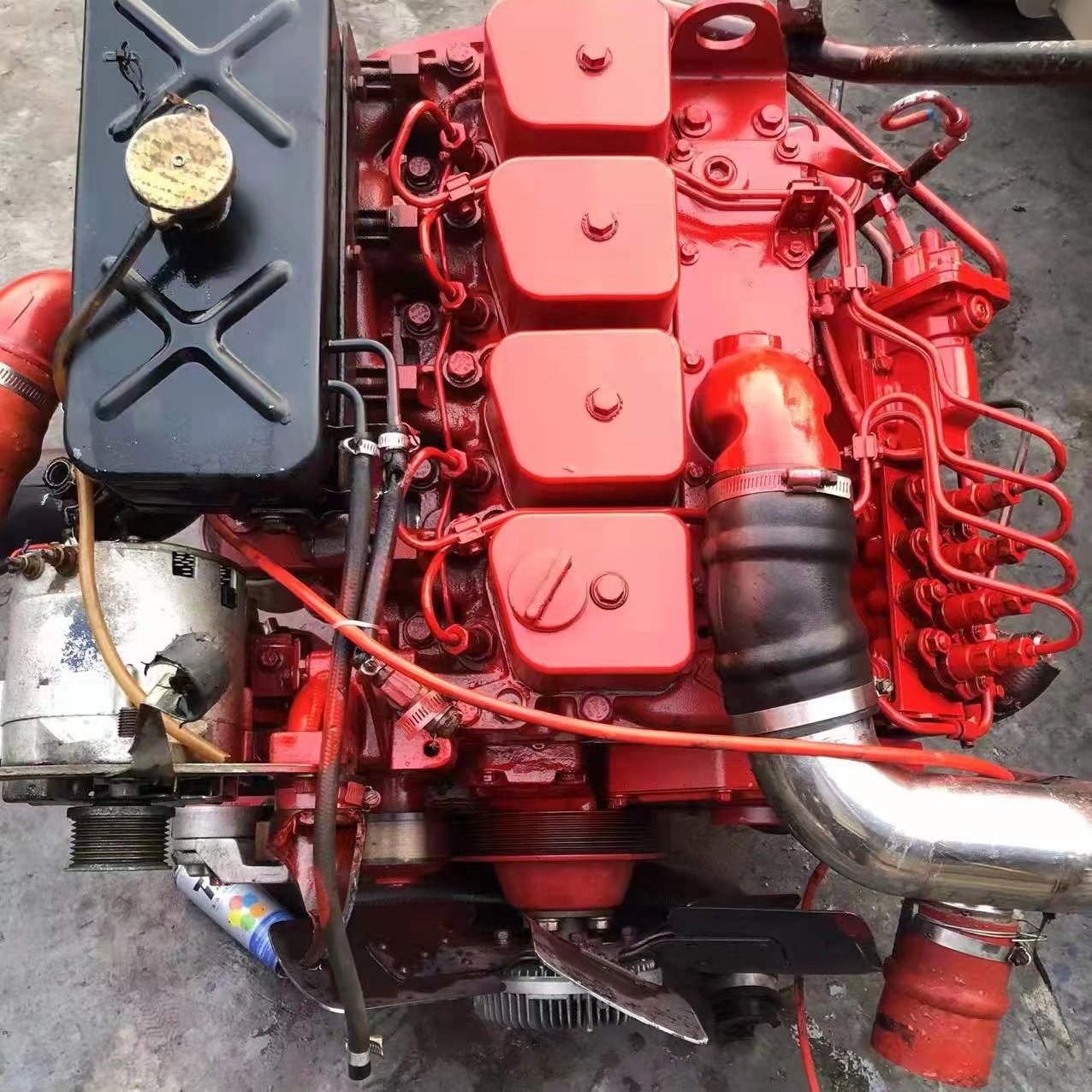 Wholesale Hot Selling Cumins 4bt Used Diesel Engine for Marine Truck Bus Generator Machinery Engines Second-hand Engine